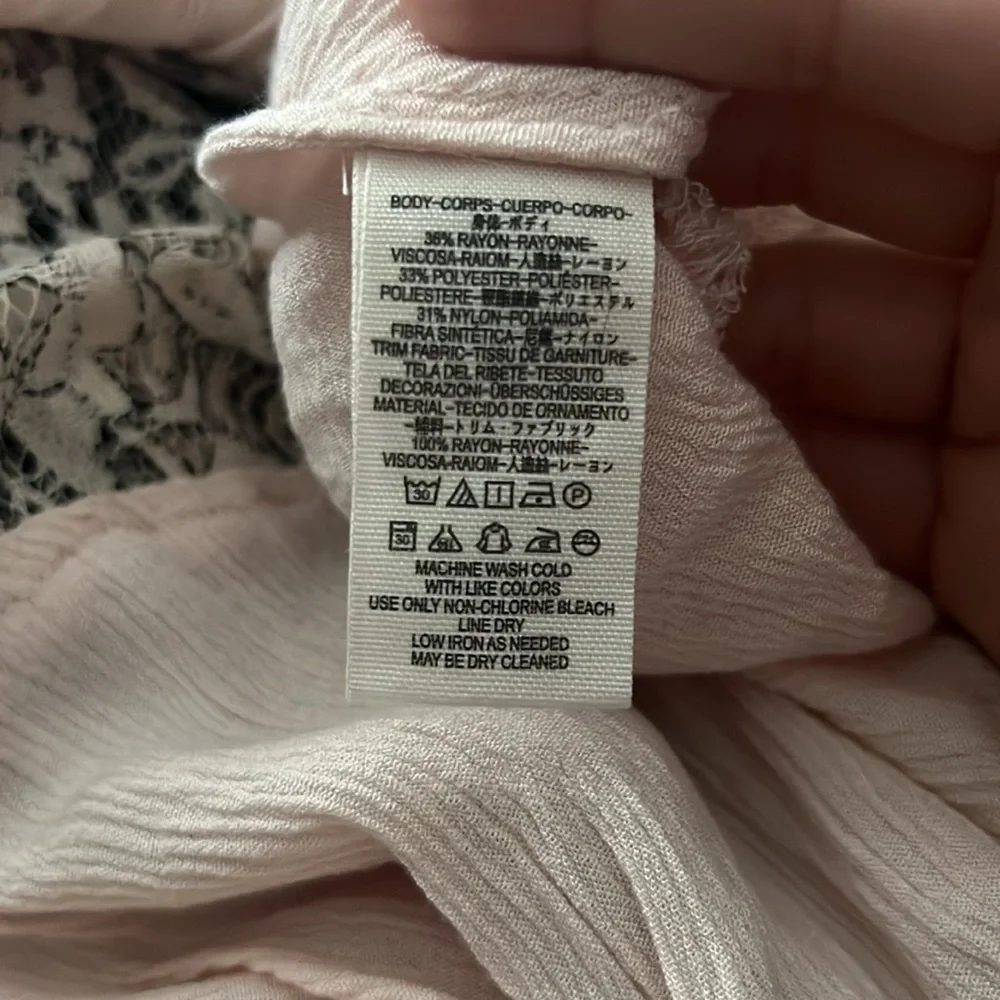 FREE PEOPLE Tell Tale Lace Dress Tunic